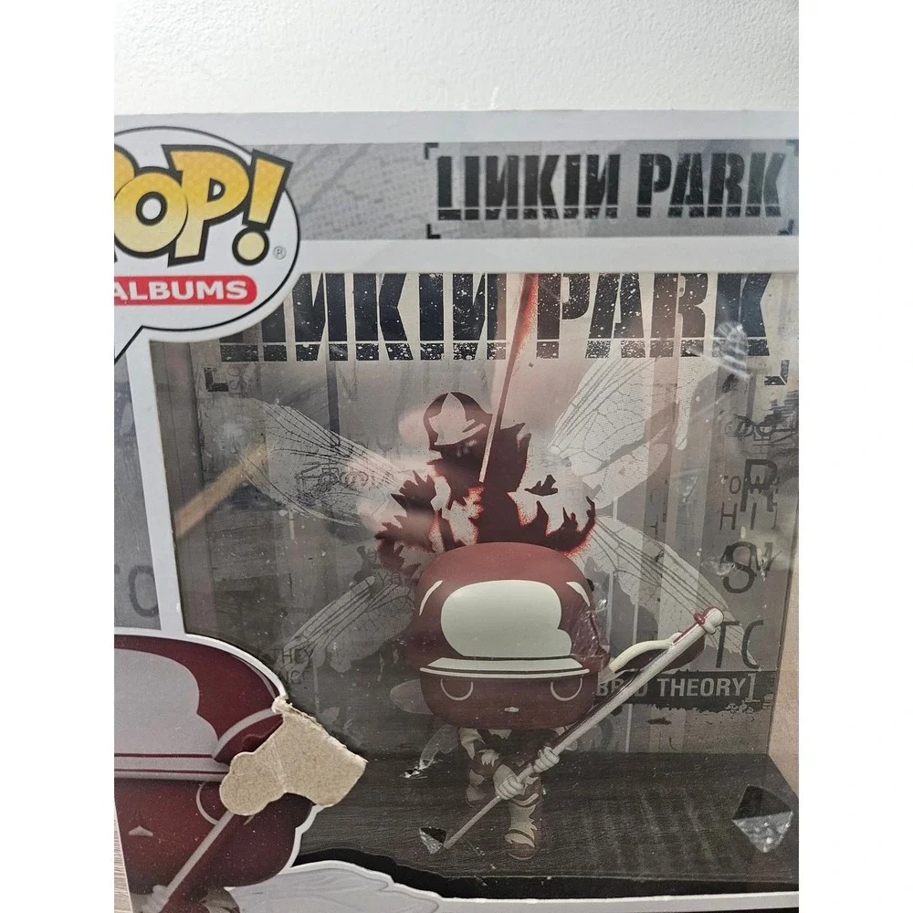 Funko Pop Albums Linkin Park Hybrid Theory 04 Vinyl Figure Music Damaged Box